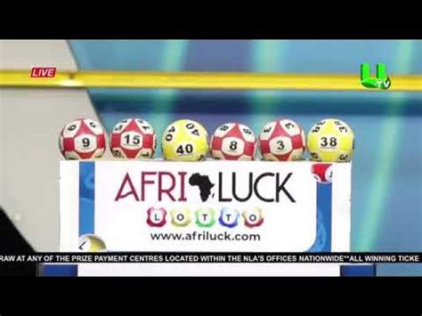 afriluck lotto results